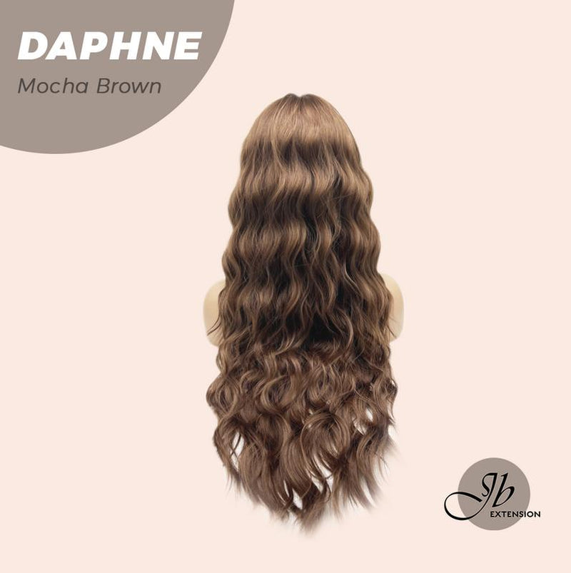 JBEXTENSION 29 Inches Long Body Wave Wig with Bangs DAPHNE