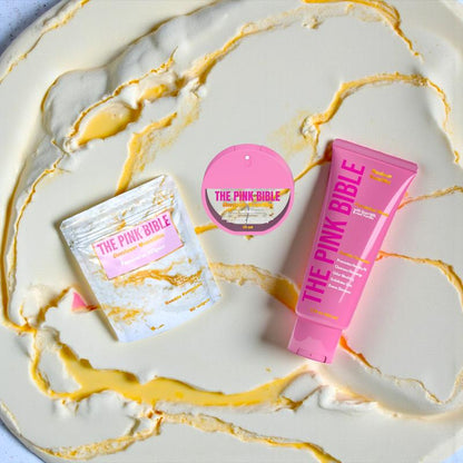THE PINK BIBLE 3 Piece Favorites Ph Balancing Odor Blocking TRAVEL Set