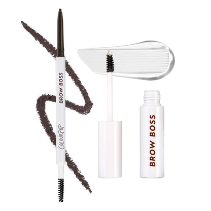 Colourpop Brow Boss Duo – Waterproof Brow Pencil + 24HR Clear Brow Gel | Tiktok Shop Exclusive