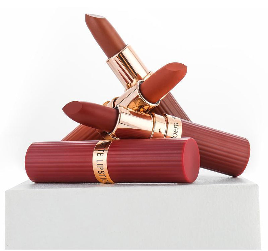 Long Lasting Waterproof 24 Hours Matte Lipstick for Women - Christmas Makeup - Lipstick, Matte Gloss Lipgloss