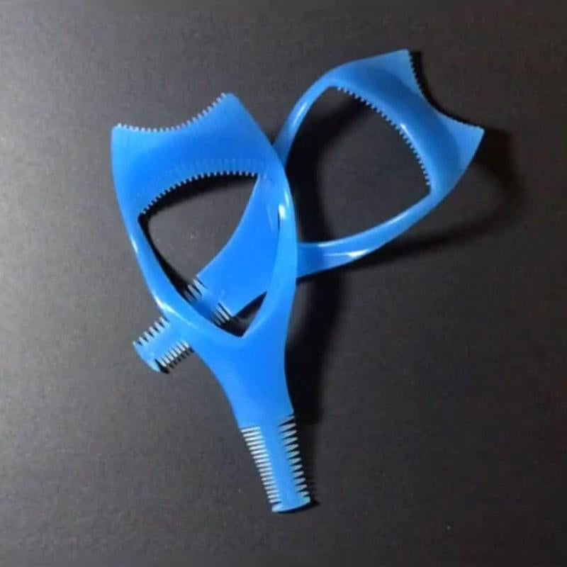 2Pcs 3 in 1 Makeup Cosmetic Eyelash Tool Upper Lower Eye Lash Mascara Guard Applicator