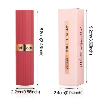 Long Lasting Waterproof 24 Hours Matte Lipstick for Women - Christmas Makeup - Lipstick, Matte Gloss Lipgloss