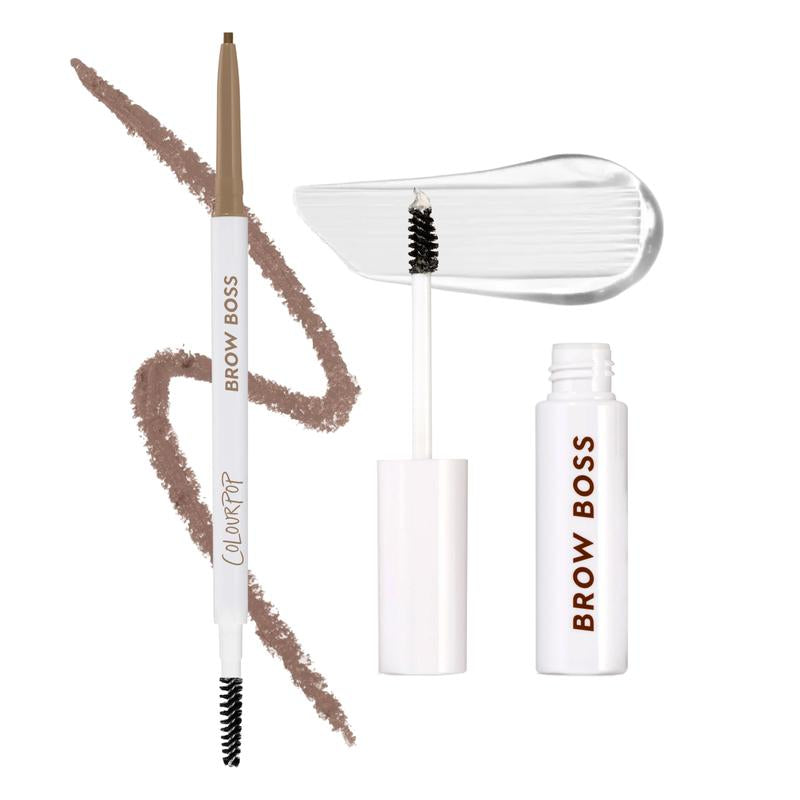 Colourpop Brow Boss Duo – Waterproof Brow Pencil + 24HR Clear Brow Gel | Tiktok Shop Exclusive