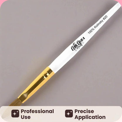 Kolinsky Acrylic Nail Art Brush #20