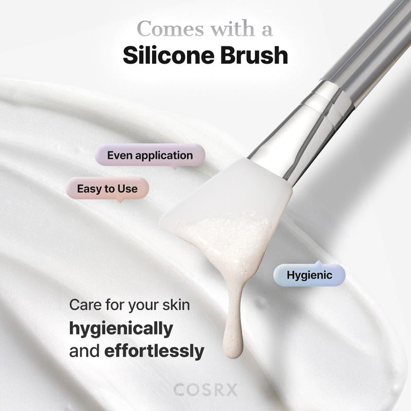 [COSRX Official] PDRN EXOSOME Skinplaning Glaze Mask (50Ml) | SILICONE BRUSH INCLUDED, COLLAGEN PEEL MASK, PDRN + EXOSOME