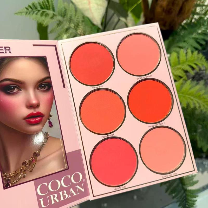 91Colors Professional Eyeshadow Palette - Diverse Shades, Smooth Texture, Elevate Your Eye Makeup Game for Any Occasion, Versatile Use, 6 in 1 Palette