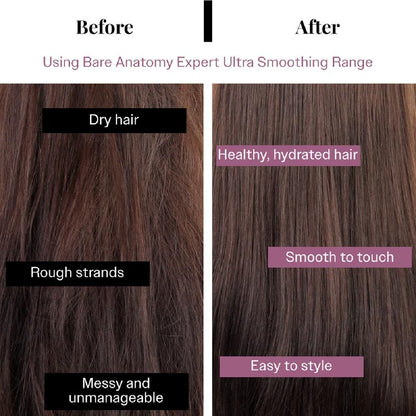 Bare Anatomy Ultra Smoothing Hair Trio – Shampoo, Mask & Serum