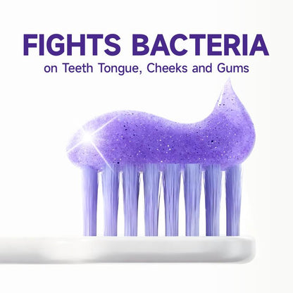 Himood Micro-Polishing Whitening Toothpaste 130G - Deep Cleans Stains with Polishing Crystals Infused with Protective Minerals for Instant Brightness & Lasting Enamel Care Oral