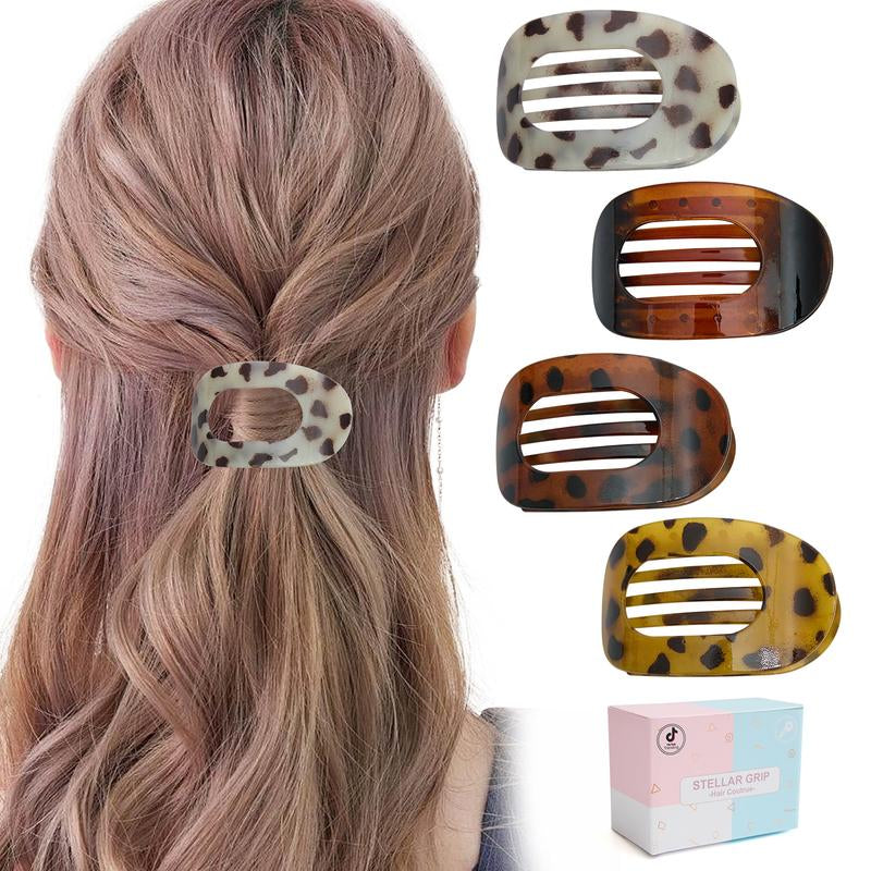 The Perfect Gift Idea- 4-Pc Duckbill Hair Clip Set in Adorable Packaging | Gentle yet Strong Hold for Her | a Thoughtful Present for Daughters, Friends & Loved Ones
