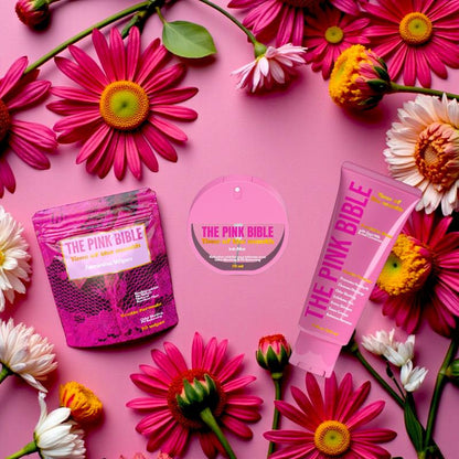 THE PINK BIBLE 3 Piece Favorites Ph Balancing Odor Blocking TRAVEL Set